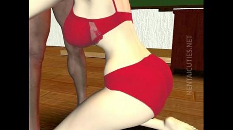 Uma jovem professora está fazendo uma prova com dois de seus alunos, que por sua vez decidem dar dois pênis em troca de uma nota hentai.