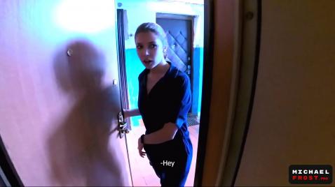 O primeiro casting pornô de uma estudante russa