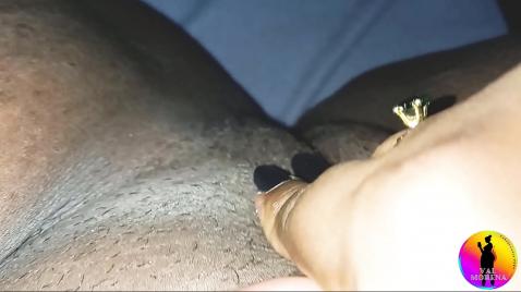 Lindos seios e vagina de uma mulata