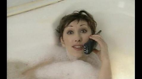 Elena Vorobey no banheiro